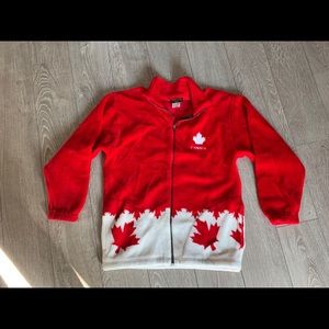 Canadian Fleece Zip Up Jacket
